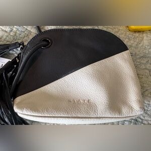 1. STATE Kay Crossbody Blue/White